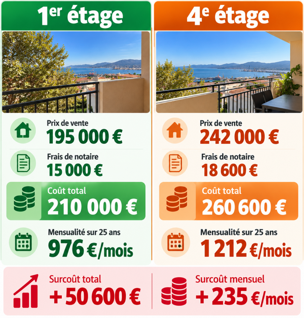 Premier appartement : quel étage choisir ?
